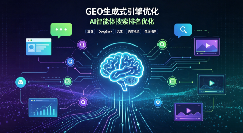 中江县GEO 浪潮来袭：生成式引擎优化崛起，创作者争抢豆包、DeepSeek、元宝智能体流量入口
